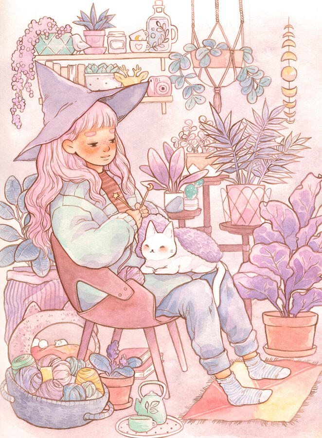 pink witch